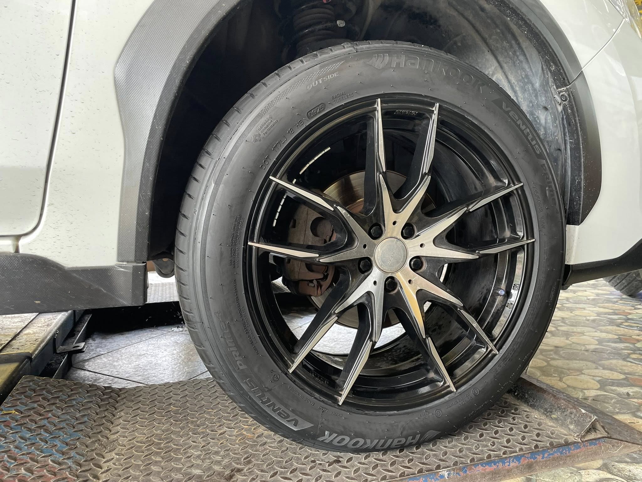 #SUBARU_XV🚘เปลี่ยนยาง 🛞🐘#HANKOOK_K135_235/50R18