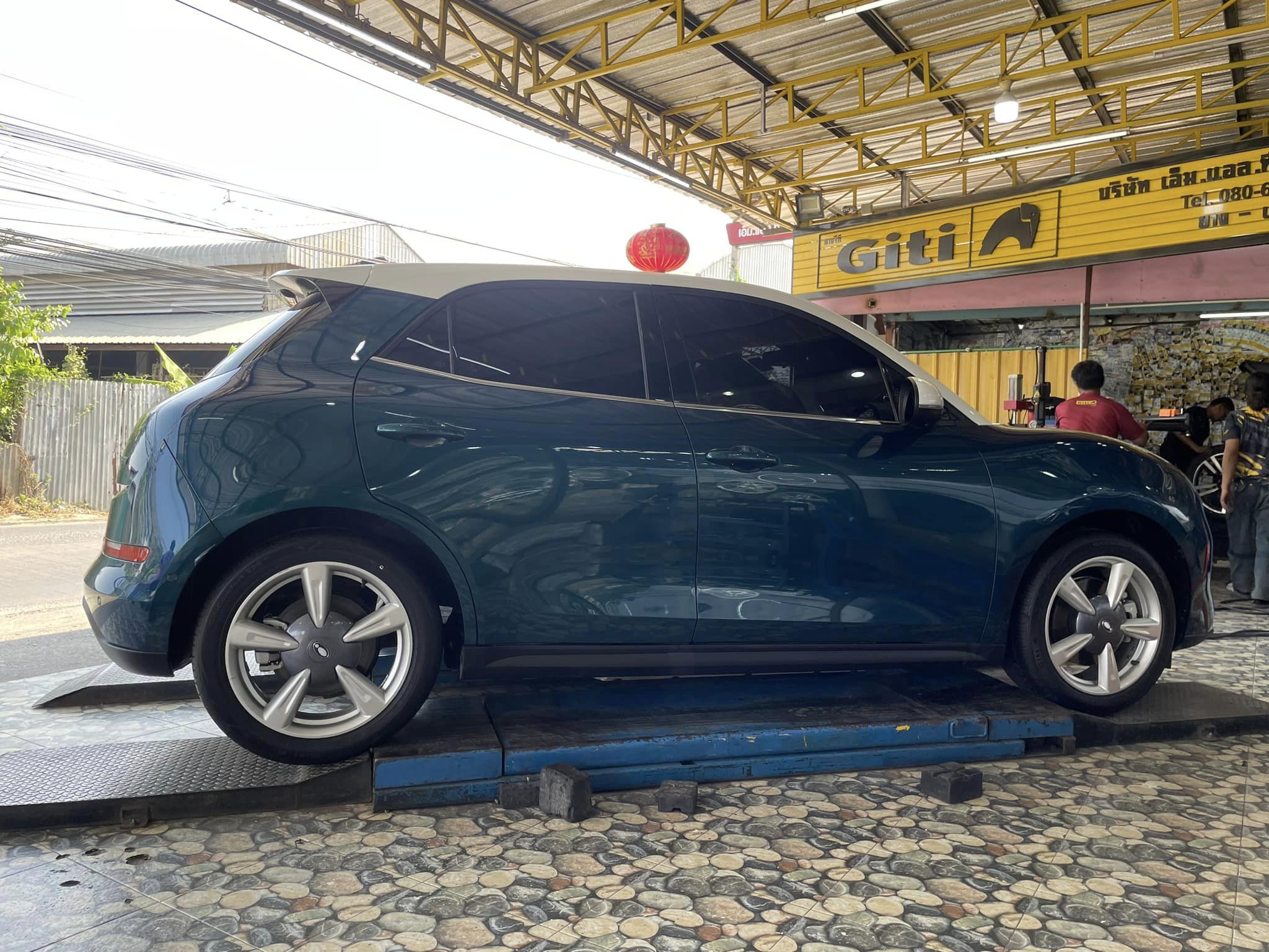 #ORA_Goodcat เปลี่ยนยาง ยางใหม่ #GITI #Comfort225v1 #215/50R18 ยางใหม่ปี2024