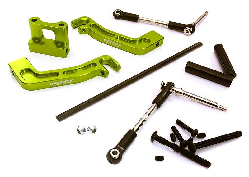 INT-C28432GREEN Front Sway Bar Anti-Roll Bar Set for Traxxas X-Maxx 4X4