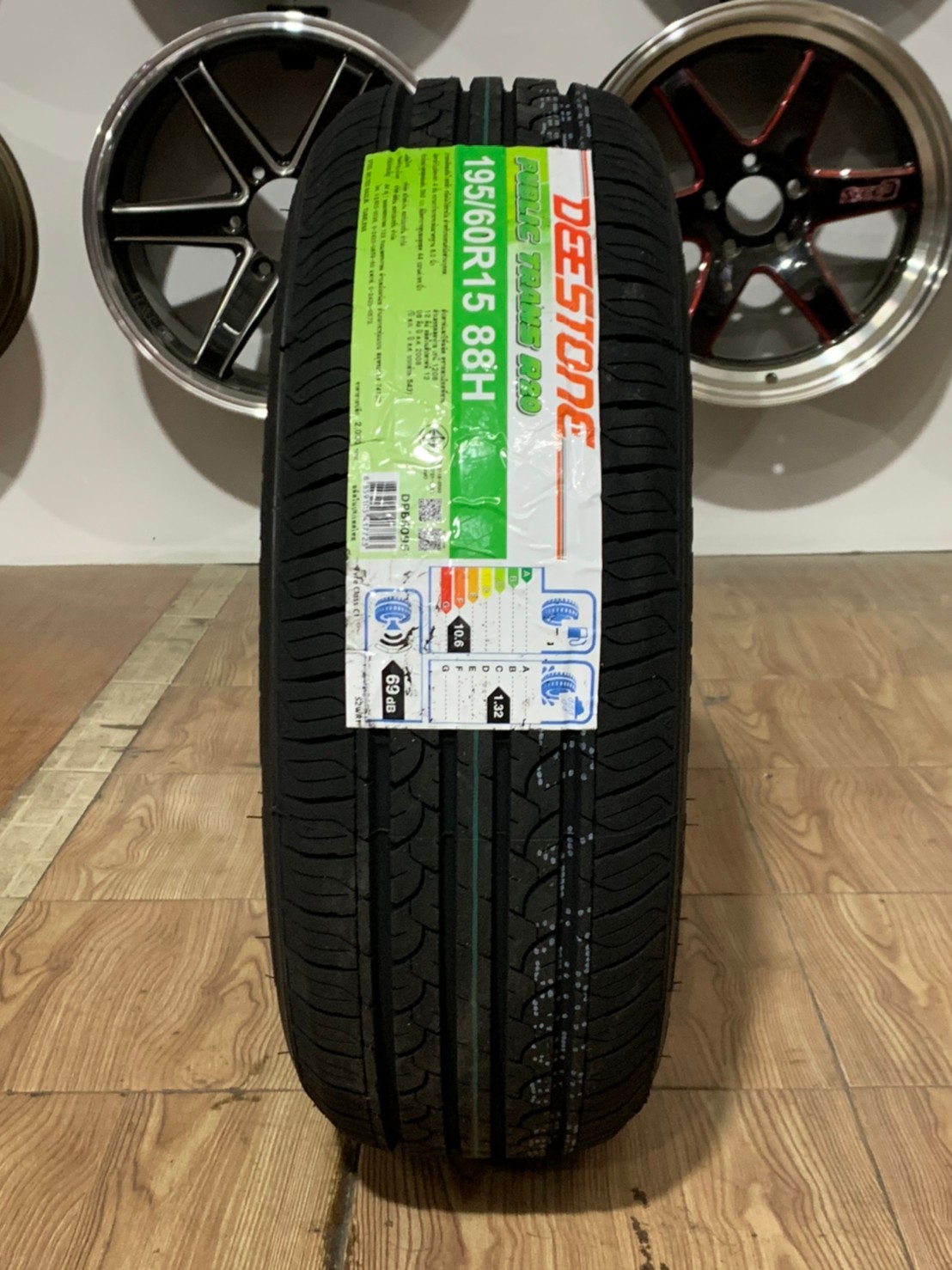 195/60R15 Deestone Public Trans R20 ยางใหม่ปี2021