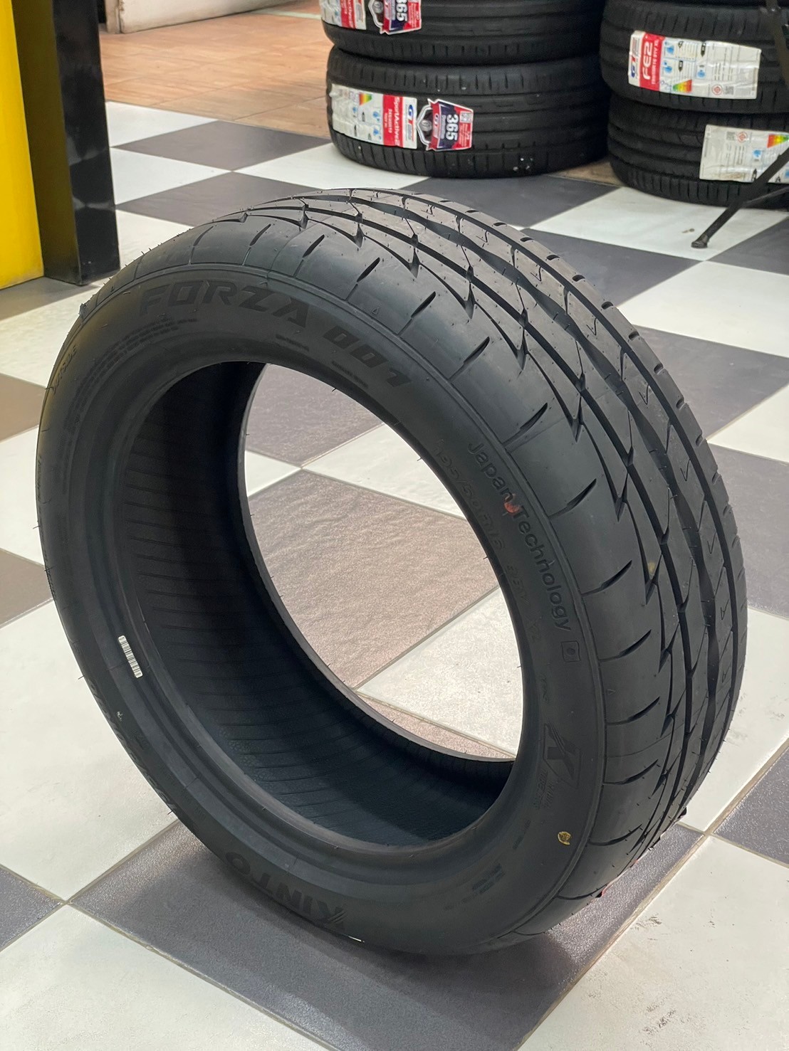 #ยางคินโต๊ะ #KINTO FORZA 001 Treadwear 280 195/50R16 ยางใหม่ปี2024