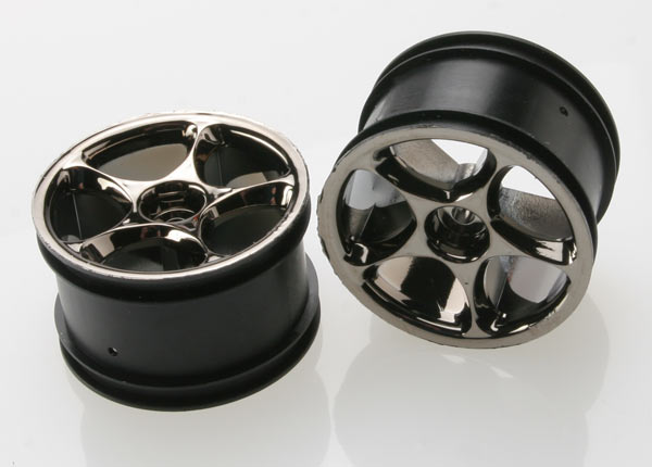 2472A Wheels, Tracer 2.2" (black chrome) (2) (Bandit rear)