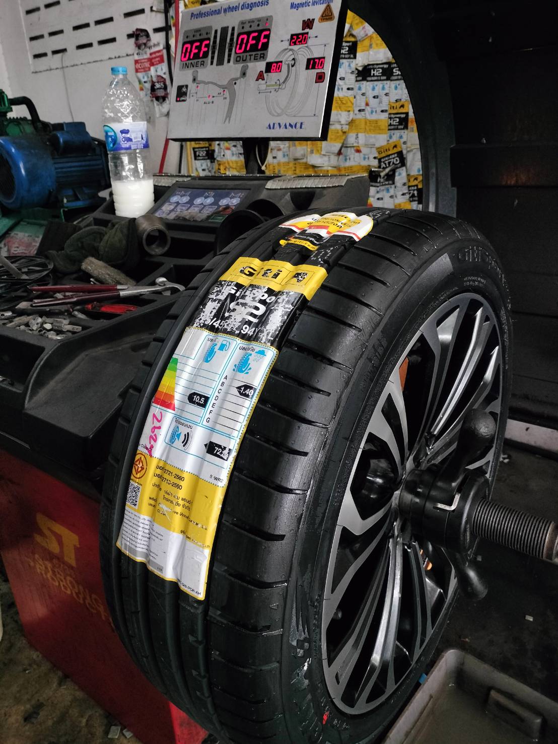 🚘#TOYOTA_ALTIS เปลี่ยนยาง 🛞 #GITI_SportS2_225/45R17