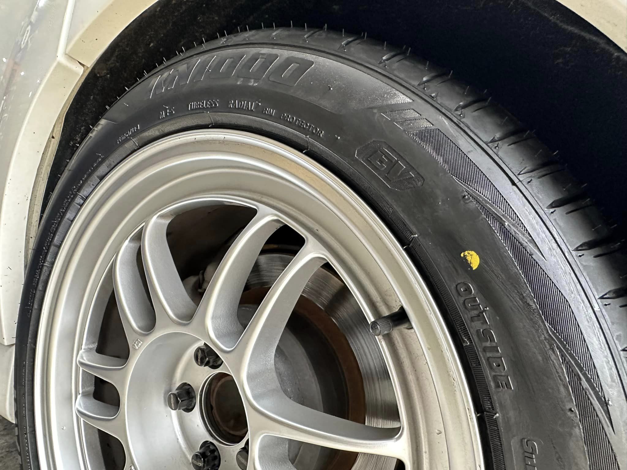 #TOYOTA_WISH #ยางรถไฟฟ้า 🛞 ￼#OTANI #KN1000 215/50R17