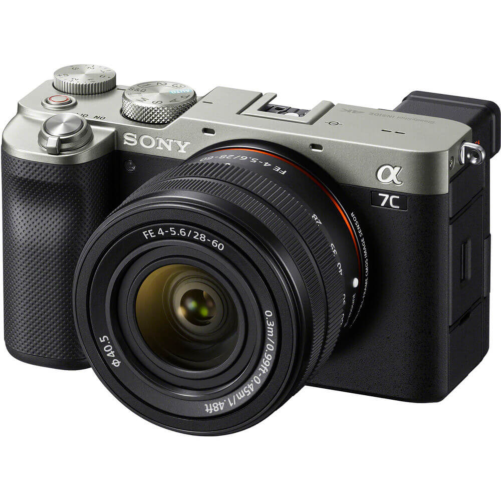กล้อง DSLR Sony A7C Mirrorless Digital Camera Bundled Kit Lens 28-60mm sliver