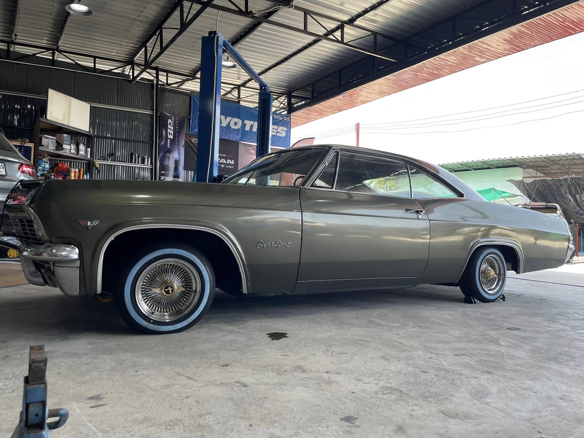 Chevrolet_impala 🚘เปลี่ยนยาง 🛞🐘#SAILUN_ขอบขาว_175/70R13