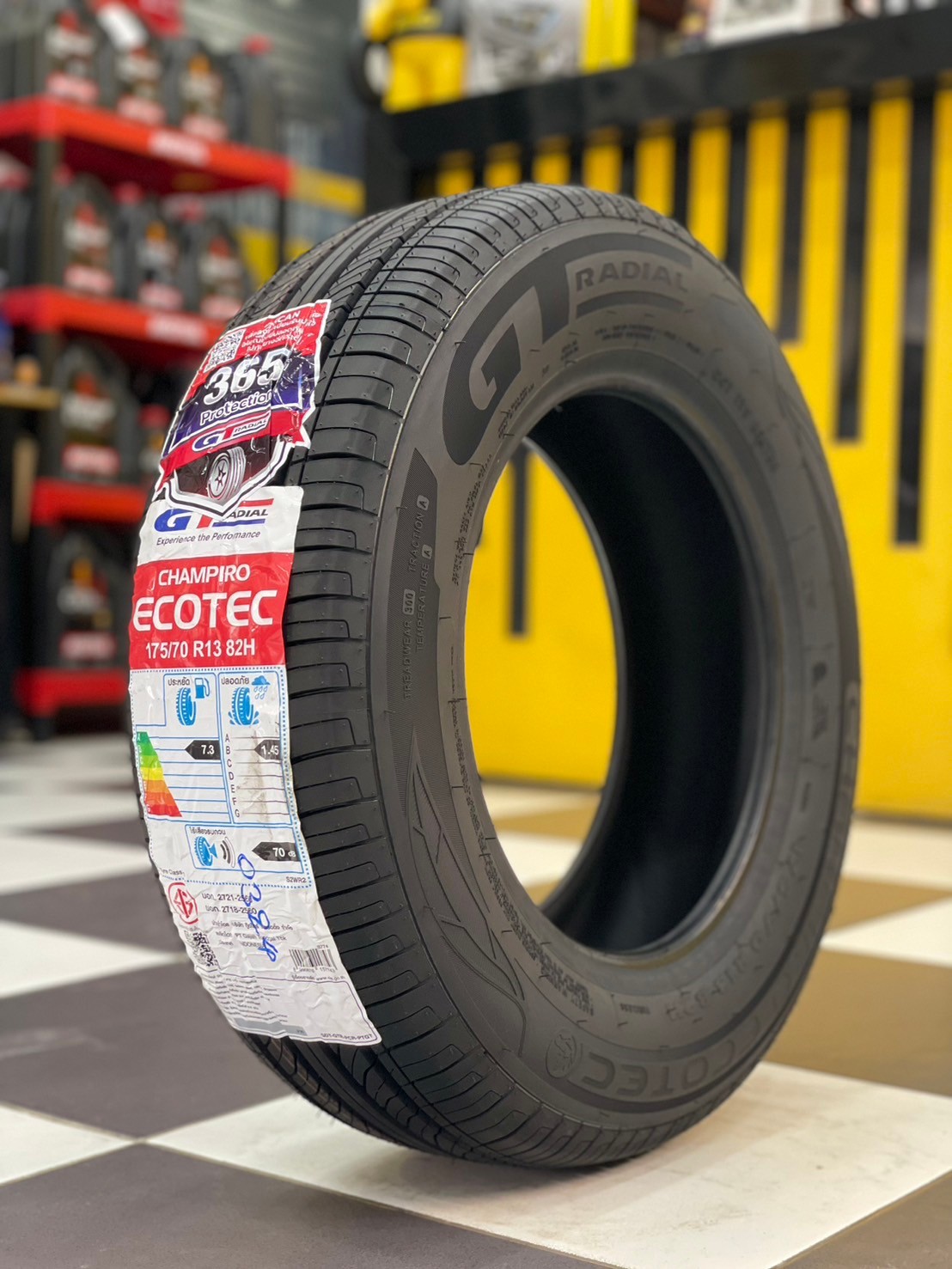 GT RADAIL CHAMPIRO ECOTEC 175/70R13 ยางใหม่ปี2024