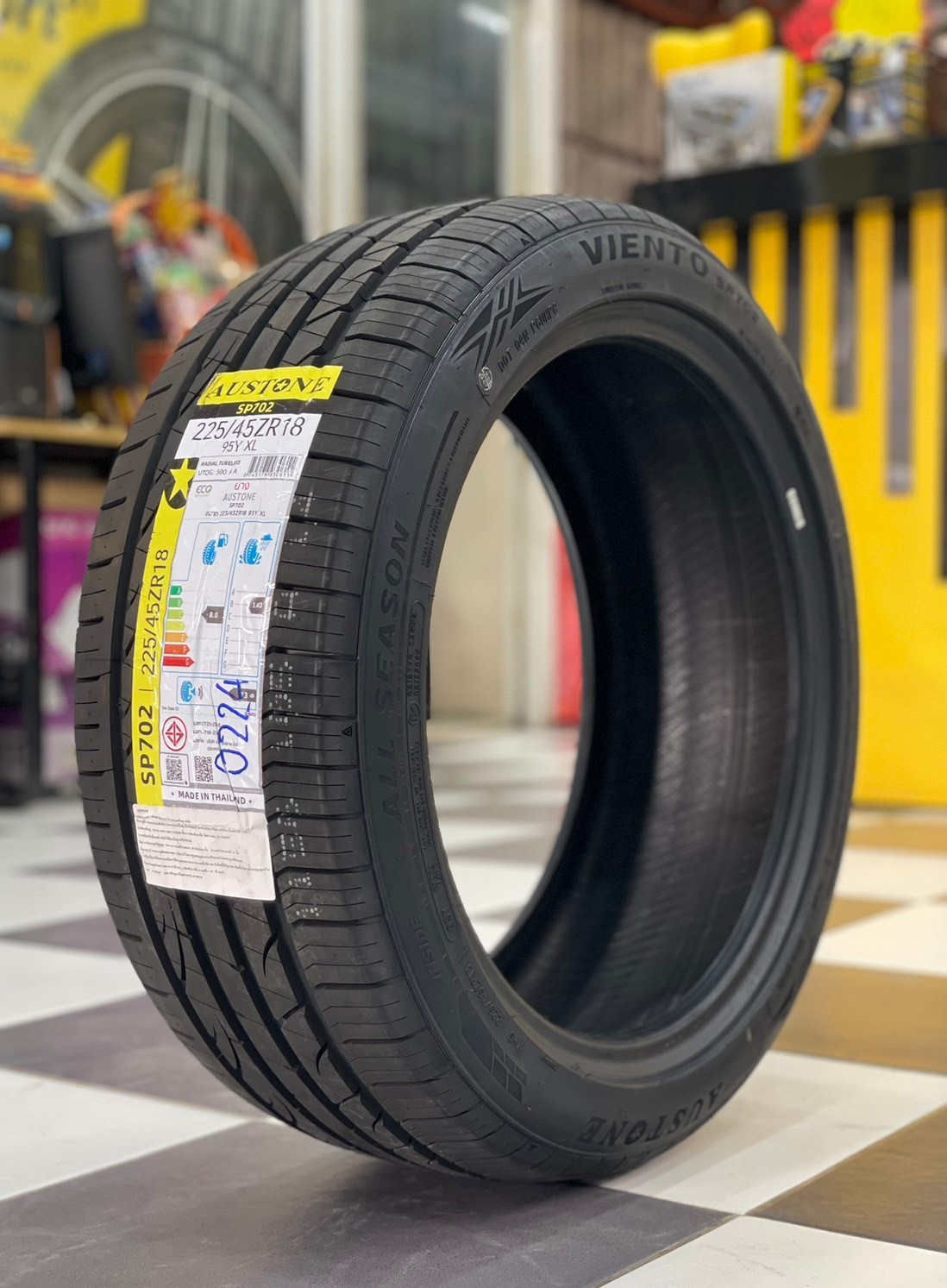 🔥🔥🔥AUSTONE SP602 225/45R18 ยางใหม่ปี2024🔥🔥🔥