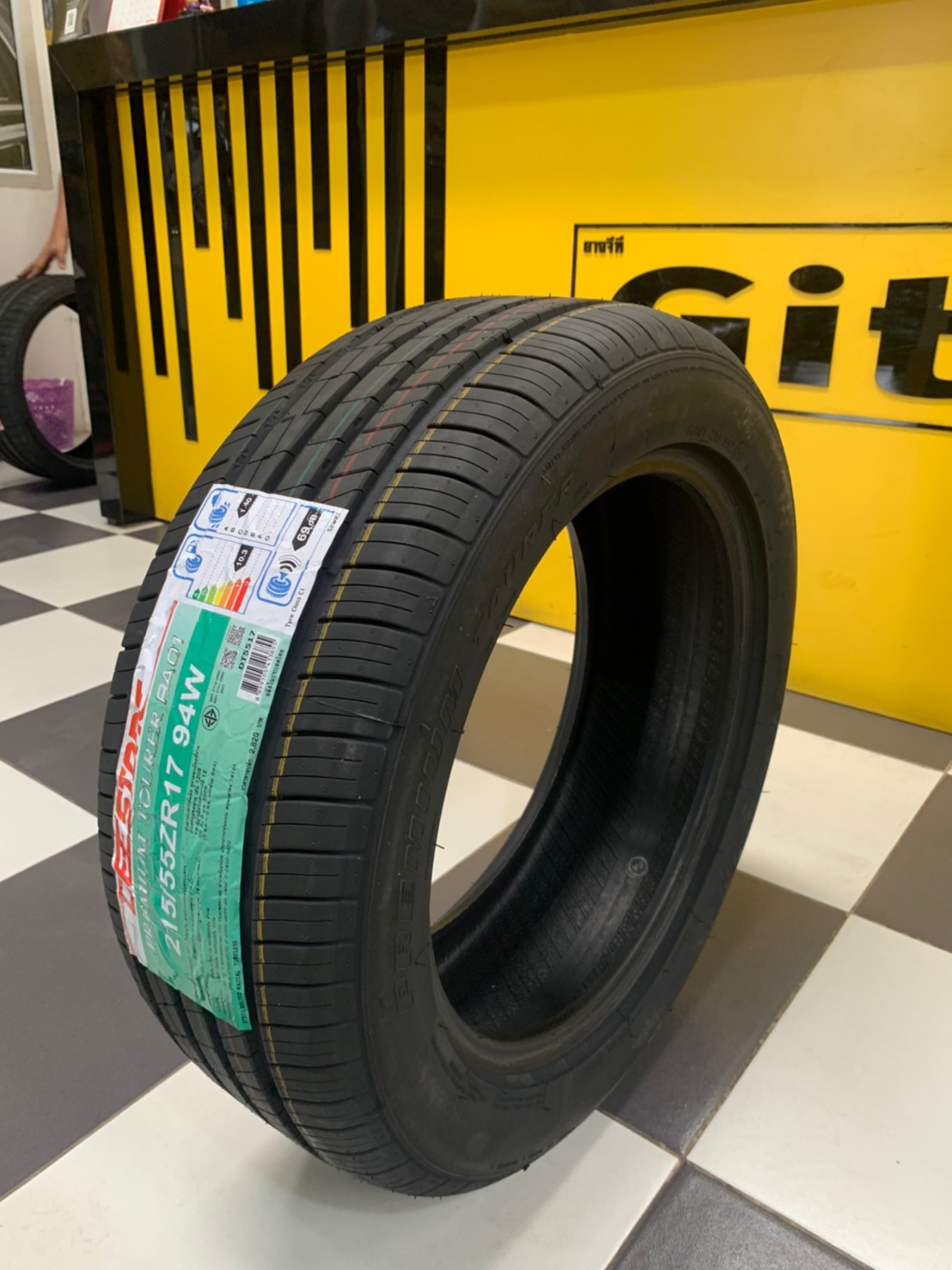 DEESTONE Premium Tourer RA01 215/55R17 ยางใหม่ ยางไทยคุณภาพดี นุ่มเงียบ ยางปี2021
