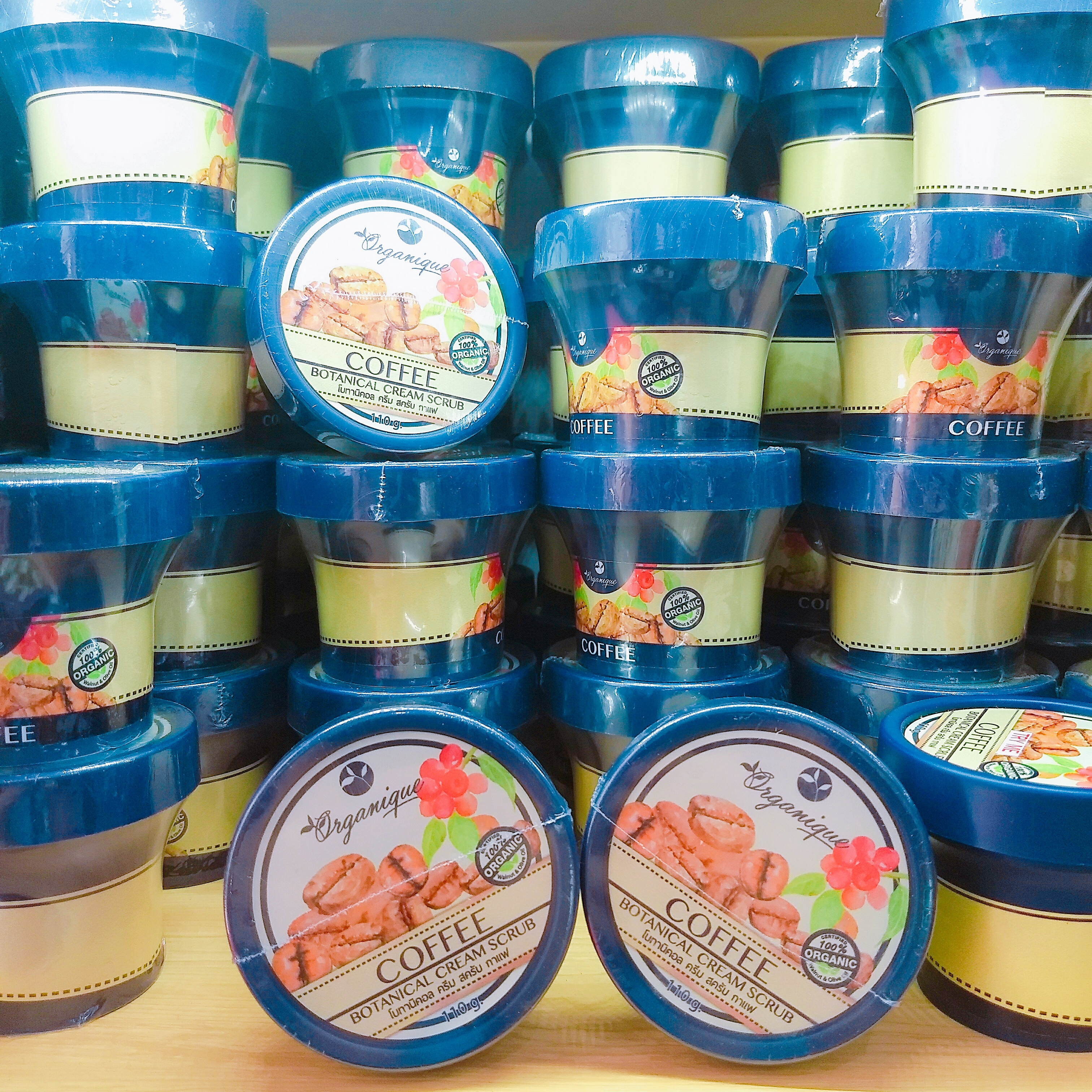 Coffee botanical cream scrub ครีมสครับกาแฟ