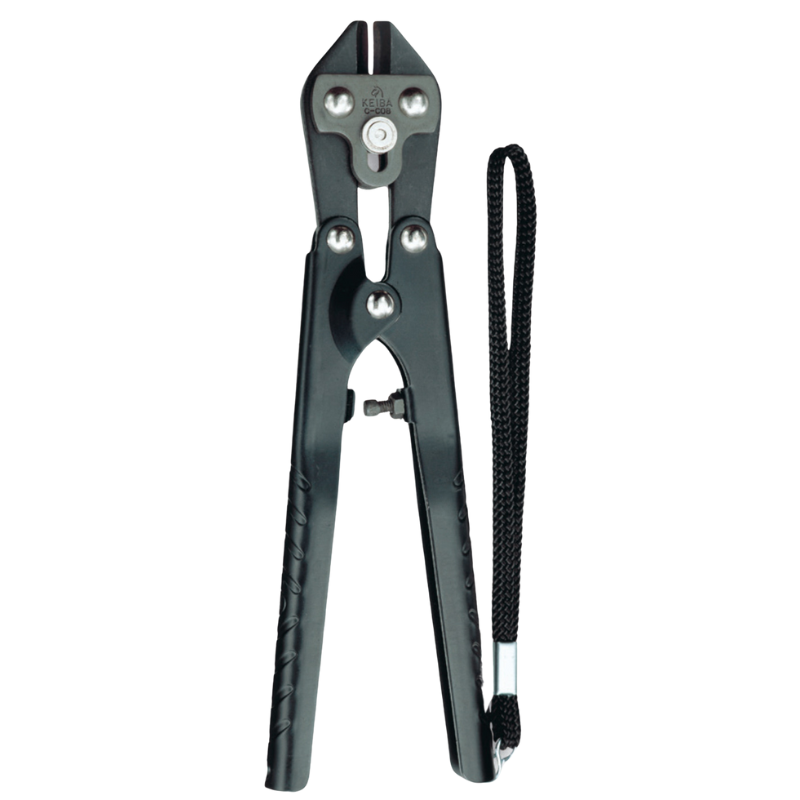 กรรไกรตัดเหล็กเส้น มินิ ปากตรง ขนาด 8" รุ่น C-C08 KEIBA