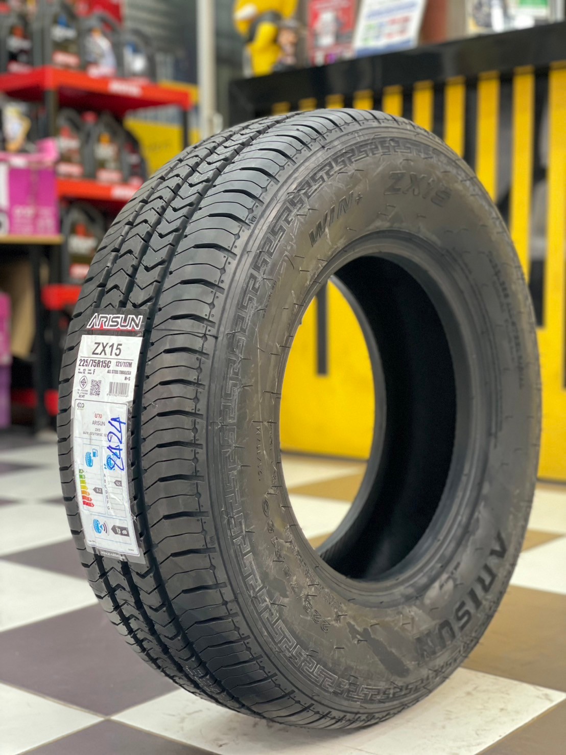 ยาง Arisun ZX15 225/75R15 ยางใหม่ปี2024 คุ้มค่า ทนทาน ผ้าใบ12ชั้น