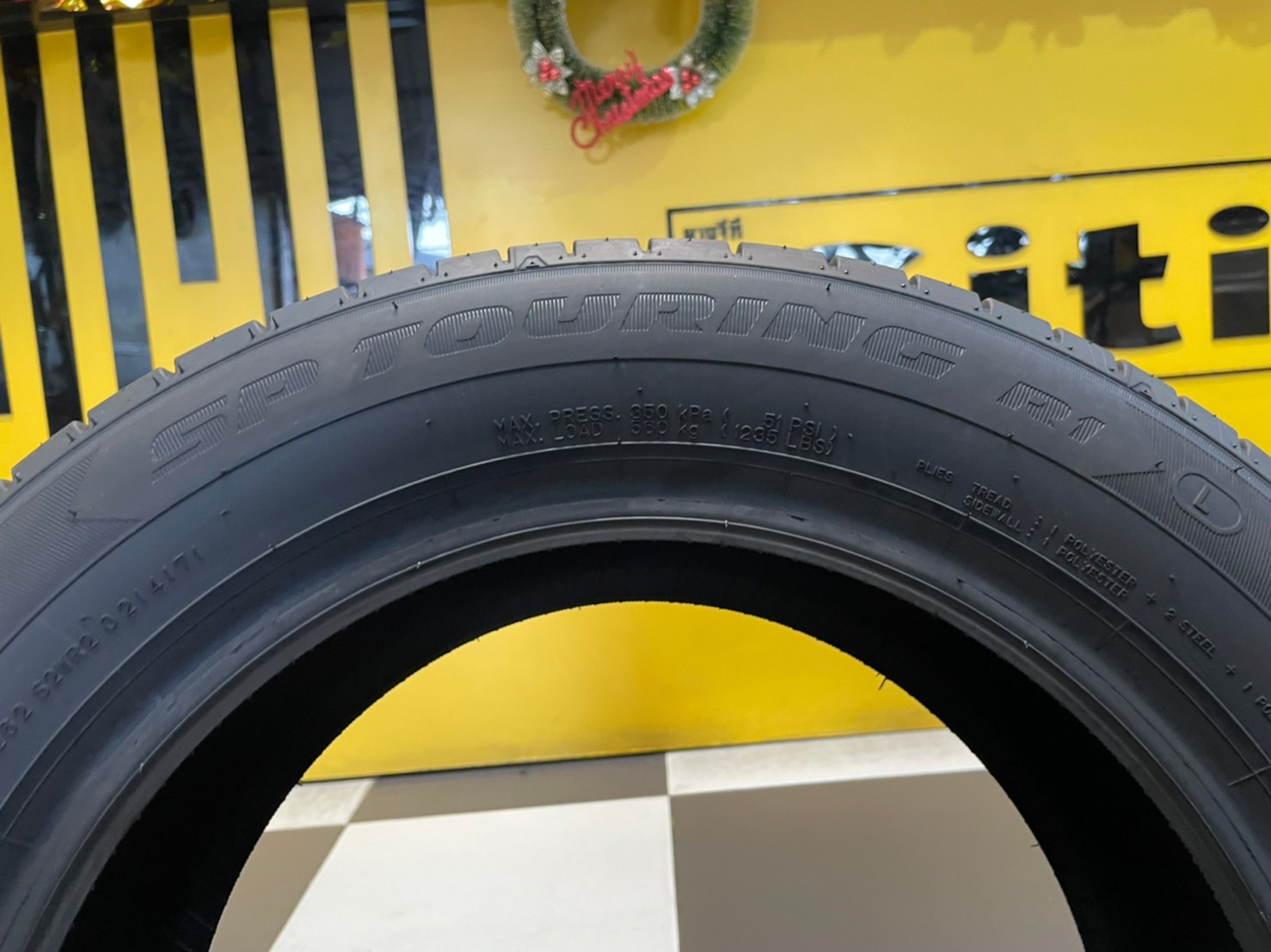195/60R15 ยางใหม่Dunlop SP Sport Touring R1 ยางใหม่ปี2023