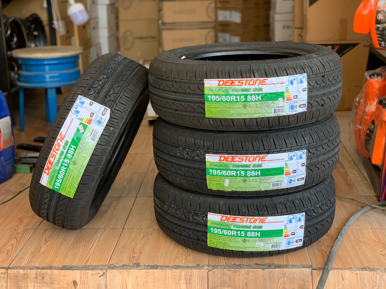 ยางใหม่ปี2020 ยางใหม่Deestone R20 195/60R15