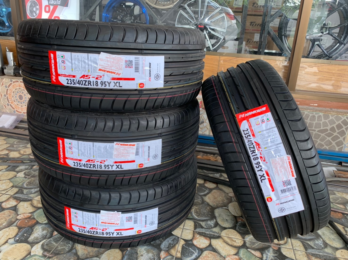 ยางใหม่ Nankang AS-2+ 235/40ZR18 ยางสปอร์ต