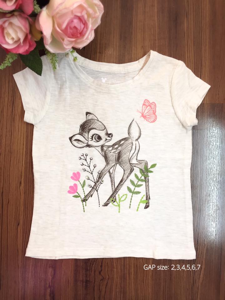 Disney jumping beans เสื้อยืดเด็กหญิง