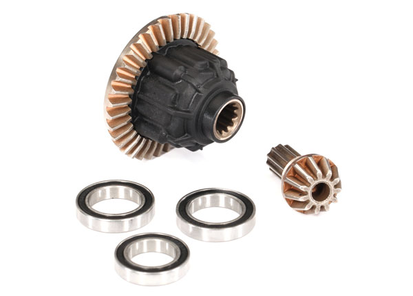 7881 Differential, rear, complete (fits X-Maxx® 8s or XRT®)