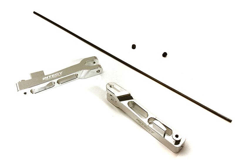 INT-C28564SILVER Rear Anti-Roll Sway Bar Set for Traxxas 1/7 Unlimited Desert Racer