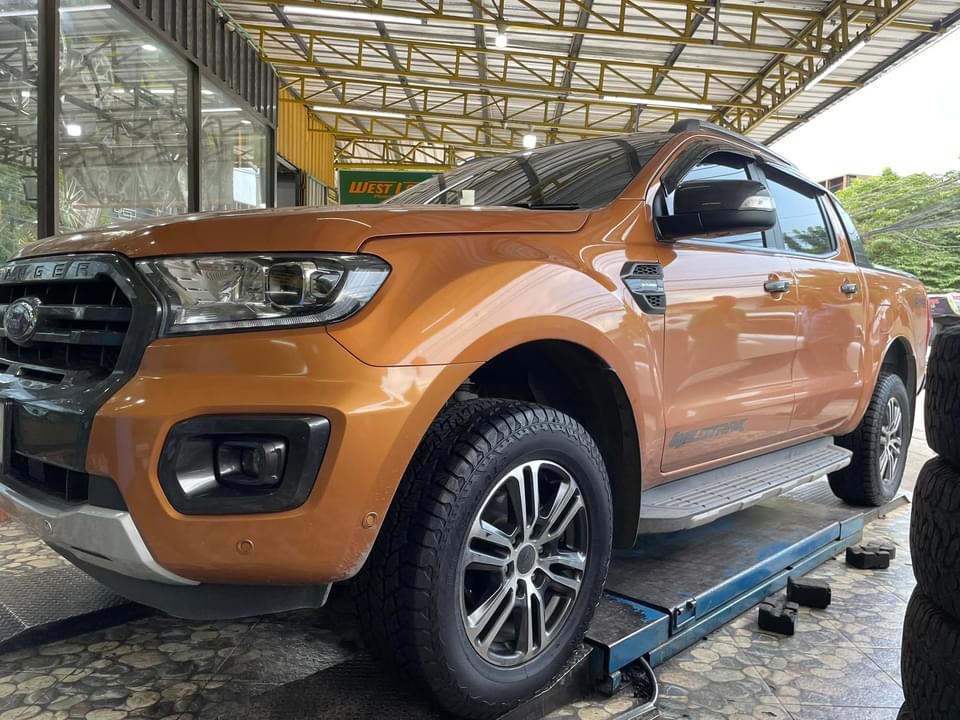 #FORD_RANGER🛞 #ยางสายลุย #ยางAT รุ่นใหม่ #ตัวหนังสือสีขาว #ยางแบรนด์เกาหลี #Hankook_Dynapro_AT2 265/60R18 #RF11