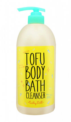 Cathy Doll Tofu Body Bath Cleanser 750ml. ครีมอาบน้ำเต้าหู้+ถั่วเหลือง