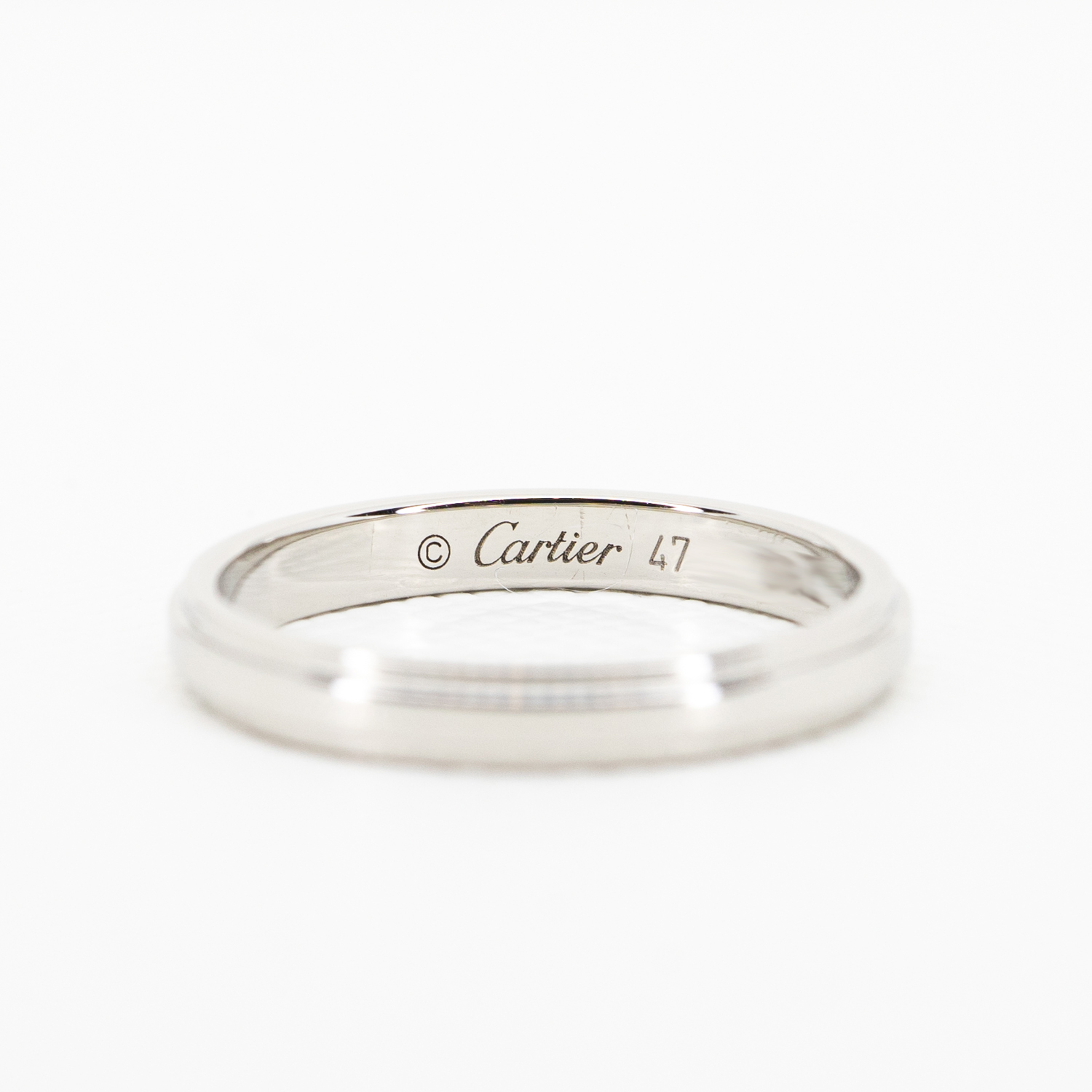 แหวน Cartier D'Amour Band Platinum950 ไซส์ 47# (Used) +การ์ด