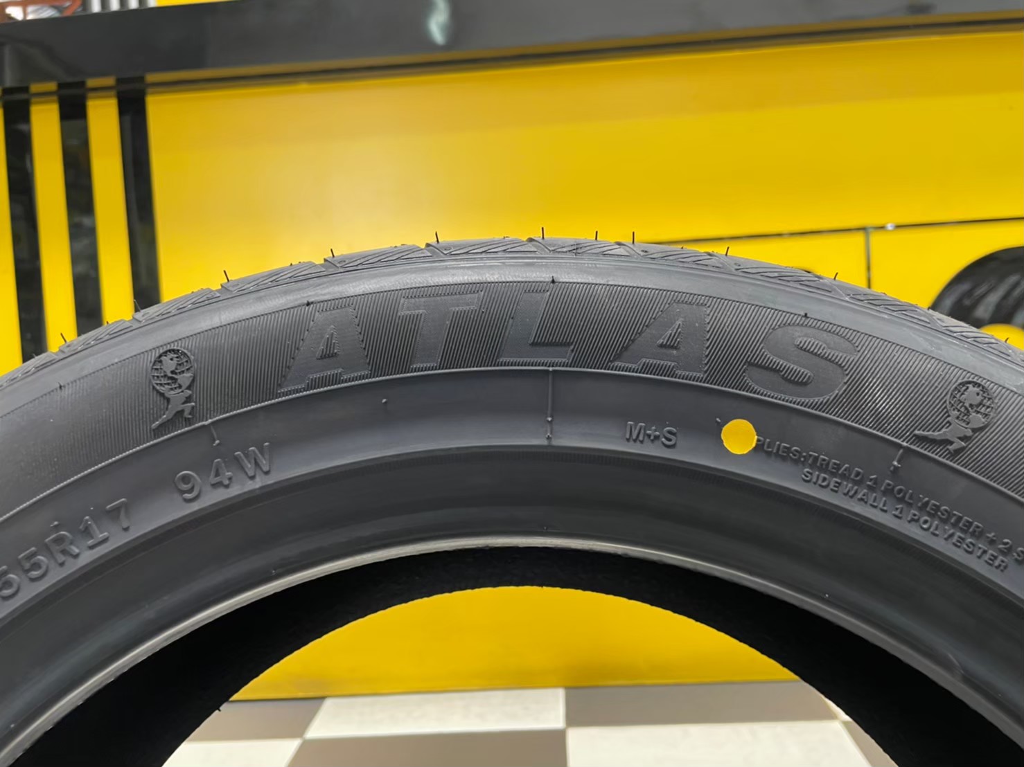 #ATLAS FORCE UHP 215/55R17 ยางใหม่ปี 2022
