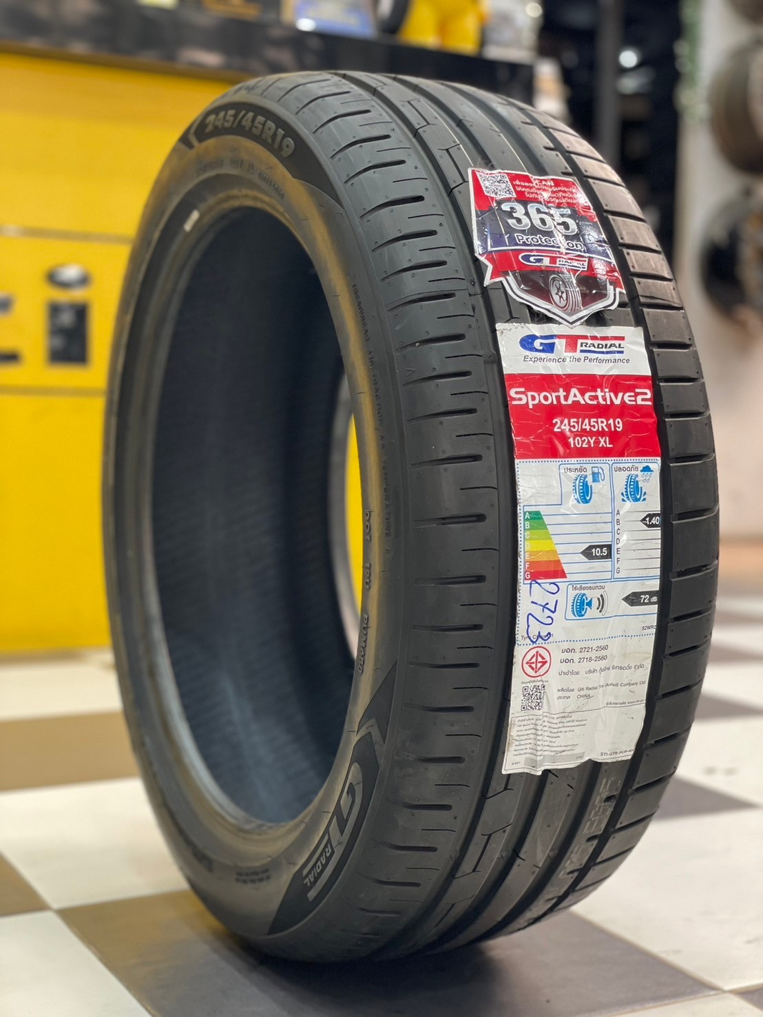 GT RADIAL SPORT Active2 245/45R19 ยางใหม่ปี2023