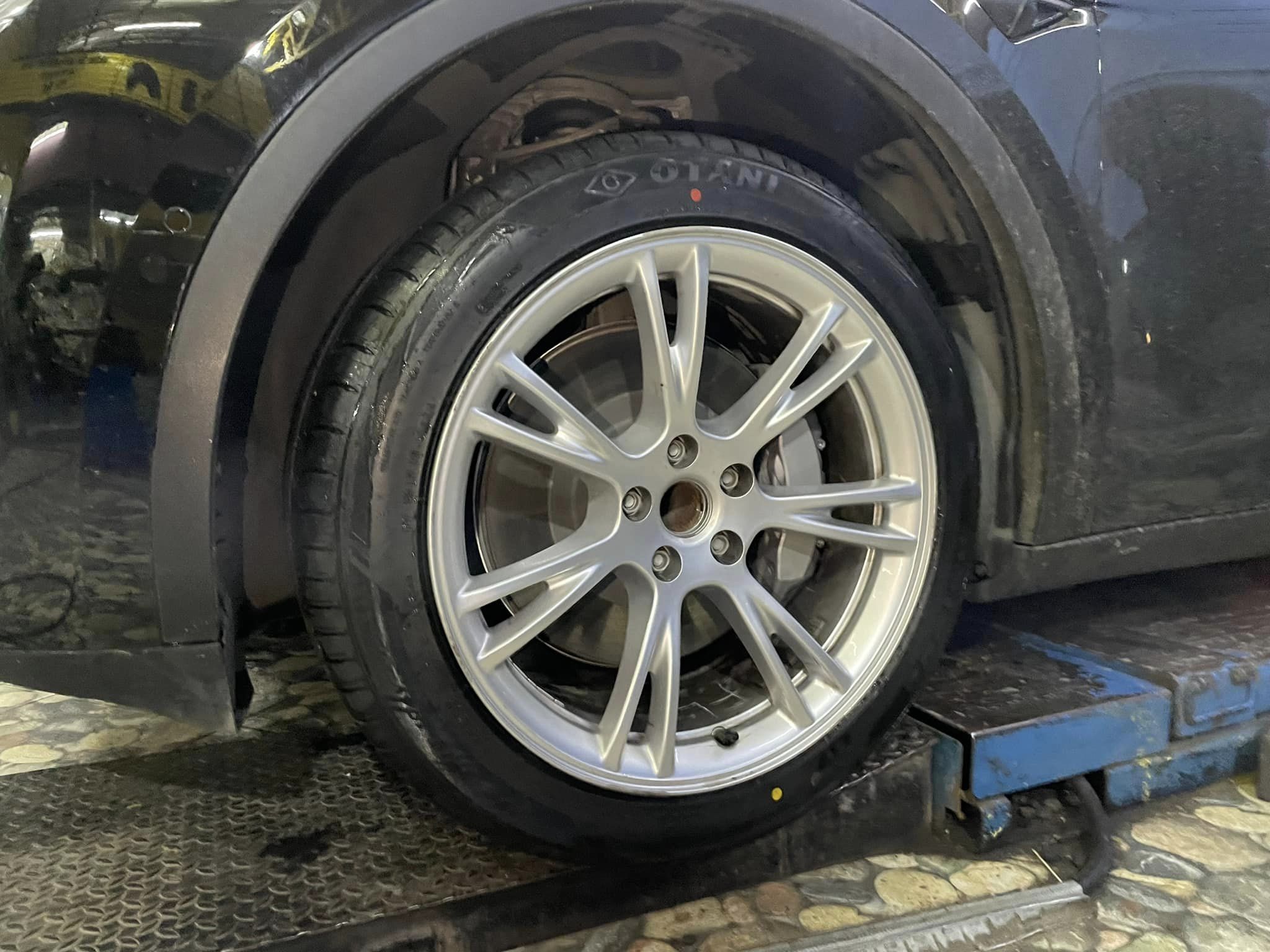 TESLA_MODEL Y❤️ #ยางเทคโนโลยีฟองน้ำ สำหรับรถEVเพิ่มความนุ่มเงียบมากยิ่งขึ้น #OTANI #KN1000 255/45R19