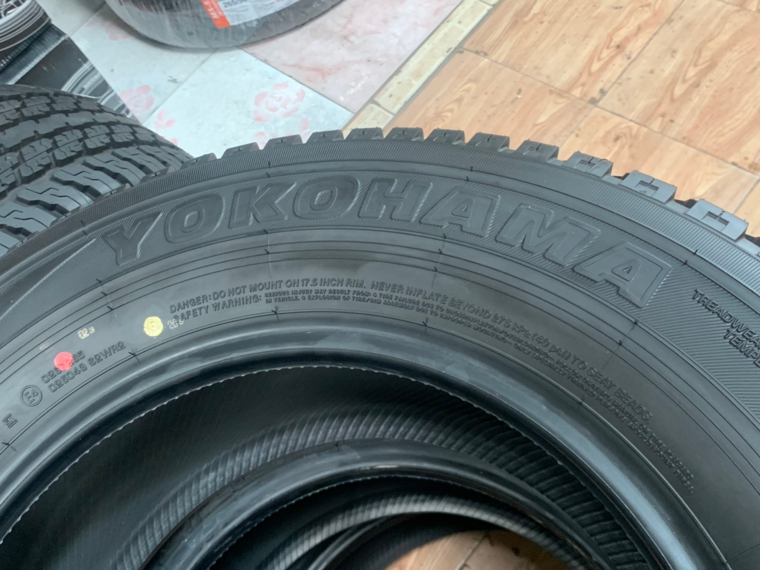 ยางใหม่ถอดป้ายแดงยางปี2021 YOKOHAMA GEOLANDAR AT-S G94 265/65R17