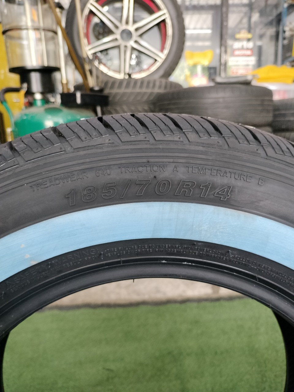 #ยางขอบขาว #SAILUN #ATREZZO #TOURING_WR 185/70R14 ยางใหม่ปี2023