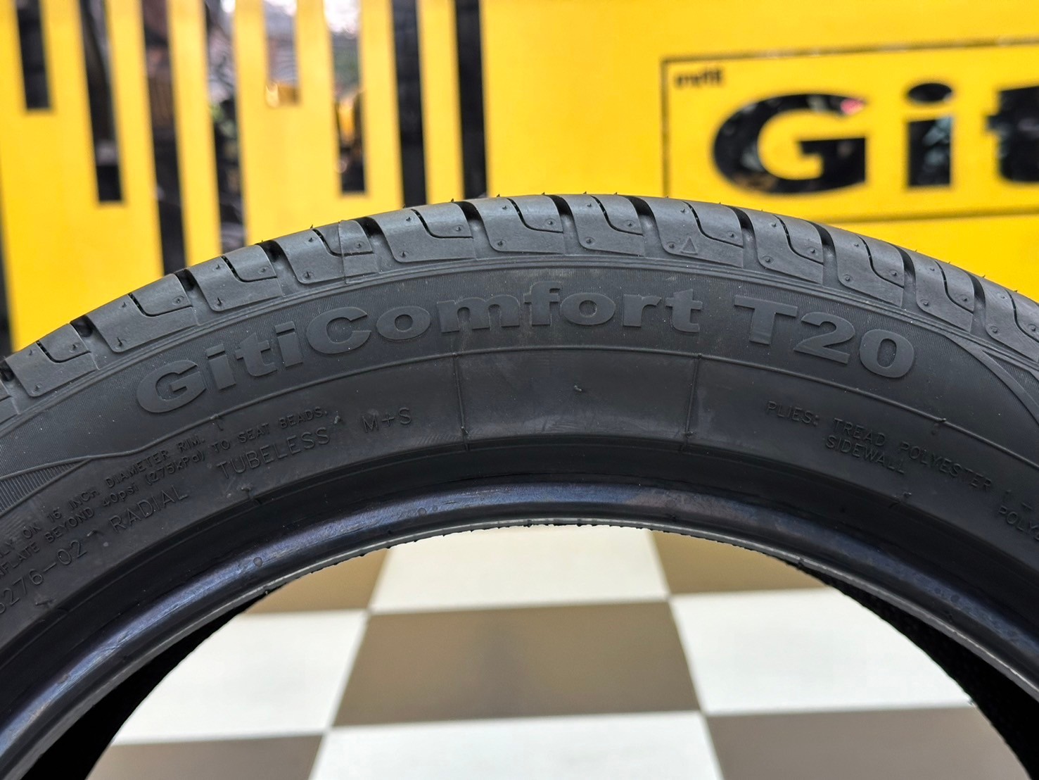 🛞#ยางใหม่จีที GITI ComfortT20 195/50R16 ยางใหม่ปี2024 🛞