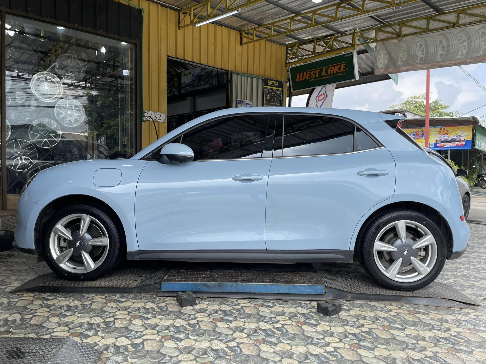 🚘 #ORA_GOOD CAT เปลี่ยนยาง #OTANI #KN1000 215/50R18🔥 🔥