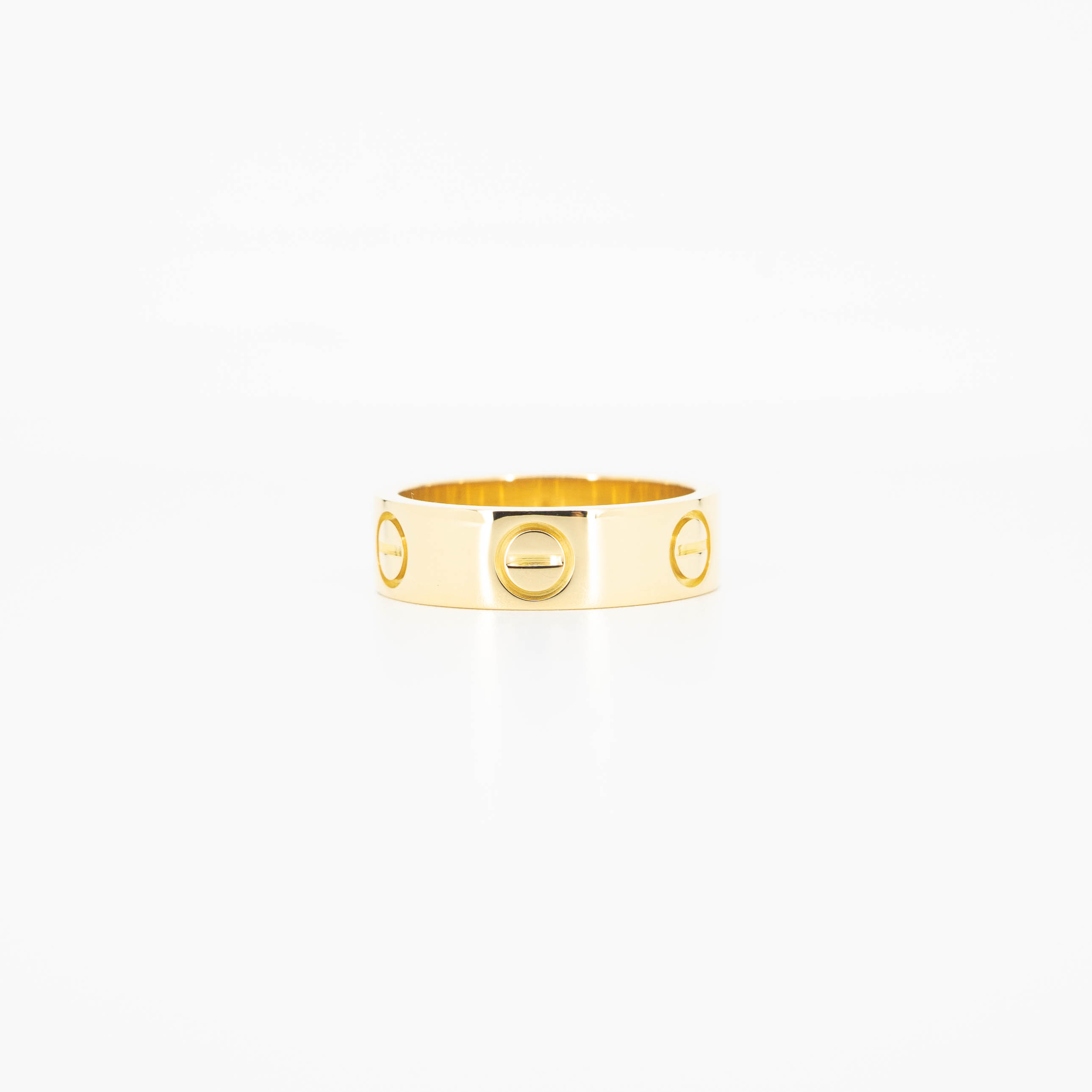 แหวน Cartier Love ทองคำ18K ไซส์ 50# (Used)