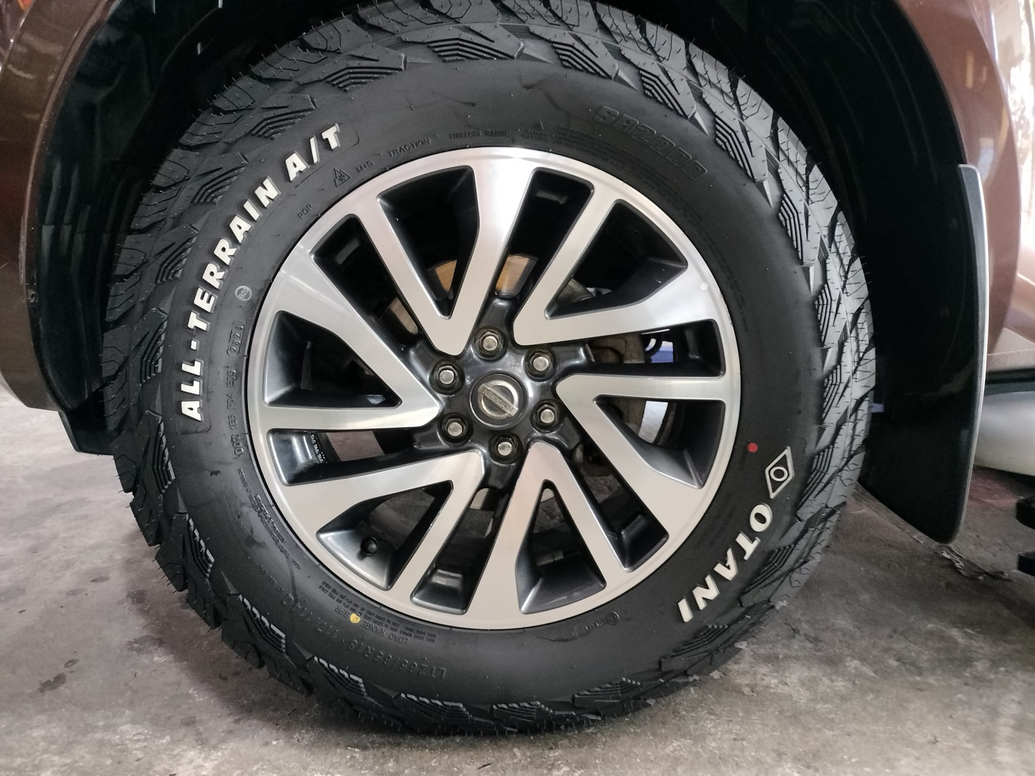 #NISSAN_NAVARA #OTANI_SA2000_265/65R18