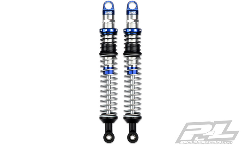 PRO-6316-02 Pro-Spec Scaler Shocks (105mm-110mm) for 1:10 Rock Crawlers Front or Rear