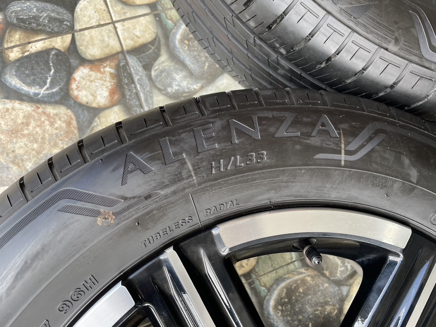 ล้อแม็กป้ายแดง HONDA HR-V ตัวท็อป รุ่นใหม่ล่าสุด ขอบ 17 ดำหน้าเงา สวยกริ๊บ พร้อมยาง #Bridgestone Alenza H/L33 215/50R17 ยางปี2024