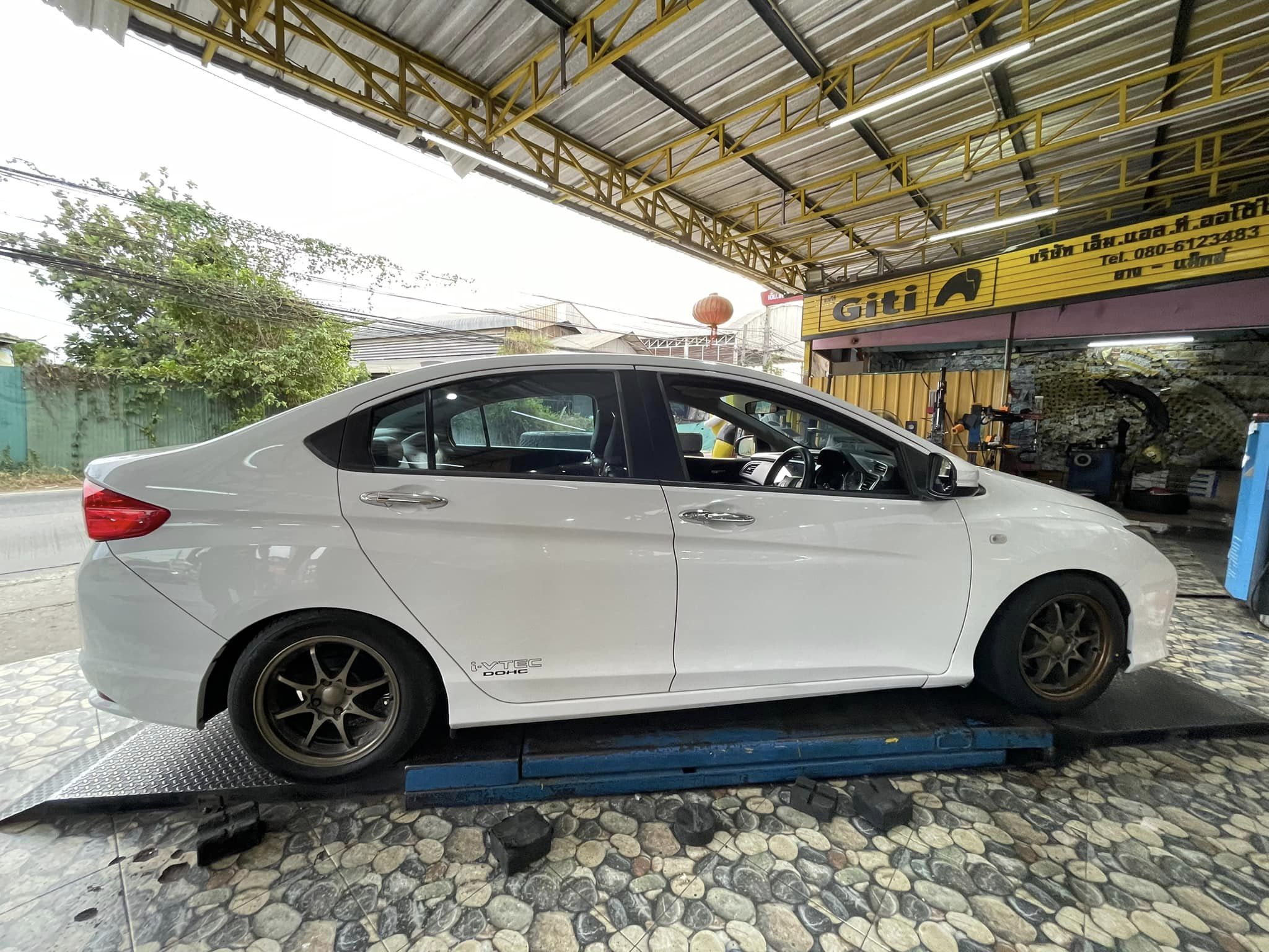 #HONDA_CITY🛞เปลี่ยนยาง #KINTO_SC901_195/55R15