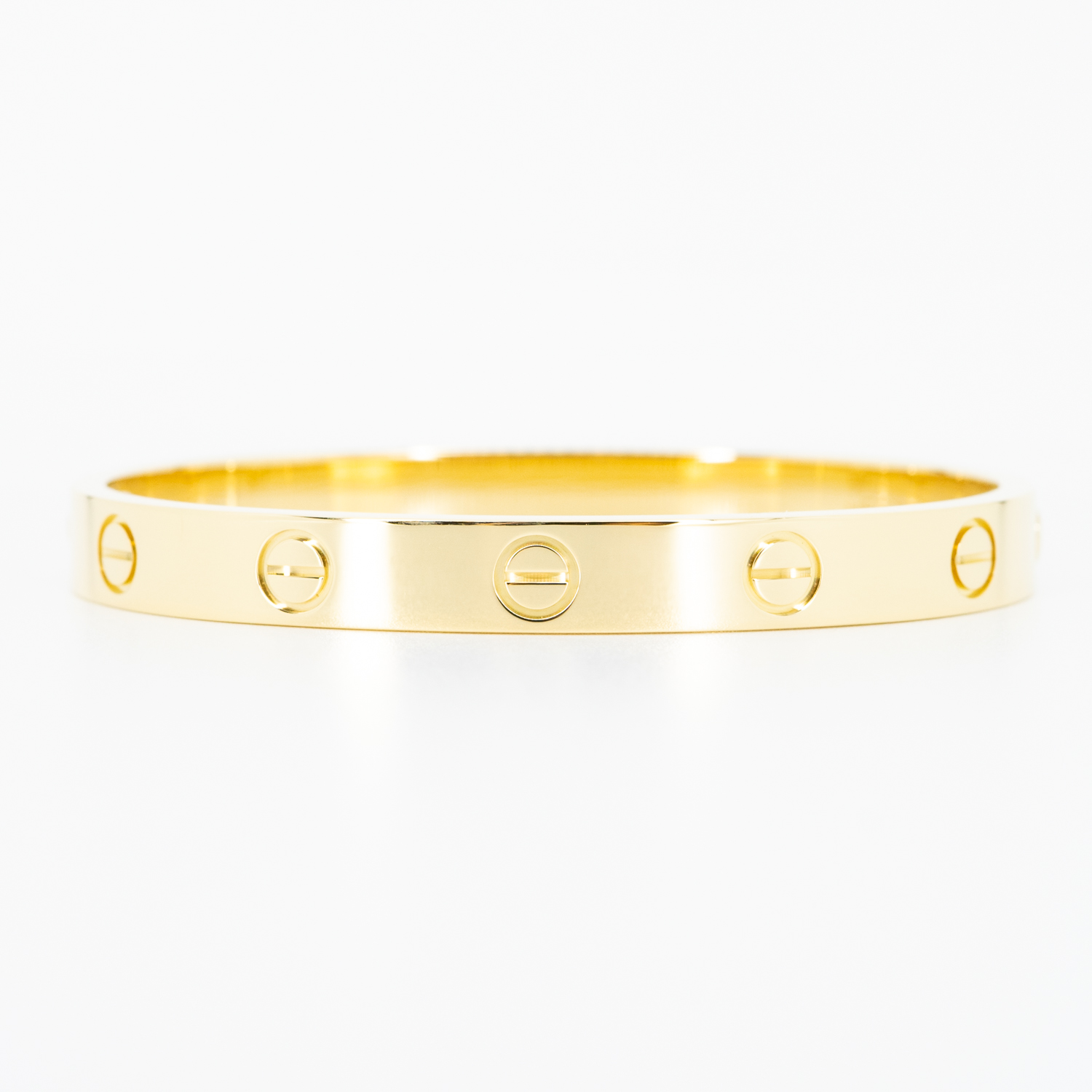 กำไล Cartier Love Bracelet ทองคำ18K ไซส์15 (Used) +กล่องและการ์ดไทย