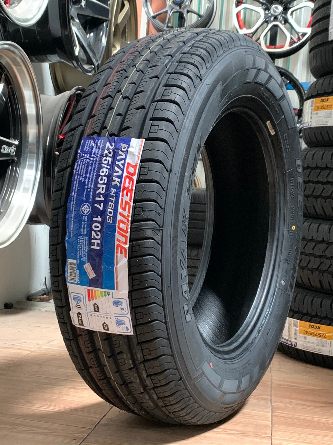 225/65R17 Deestone Payak HT603 ยางคุณภาพดี นุ่มเงียบ ยางใหม่ปี2020