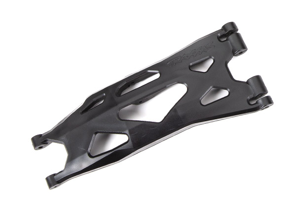 7893 Suspension arm, lower, black (1) (right, front or rear) (for use with #7895 X-Maxx® WideMaxx® suspension kit)