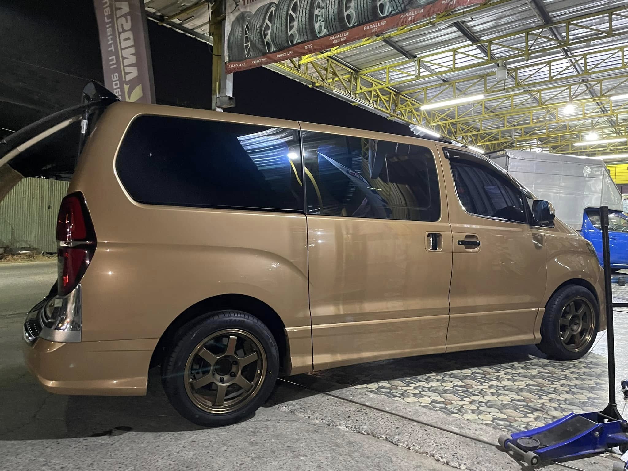 🚘 #HYUNDAI_H1 เปลี่ยนยาง #OTANI_KC2000_235/50R18🔥