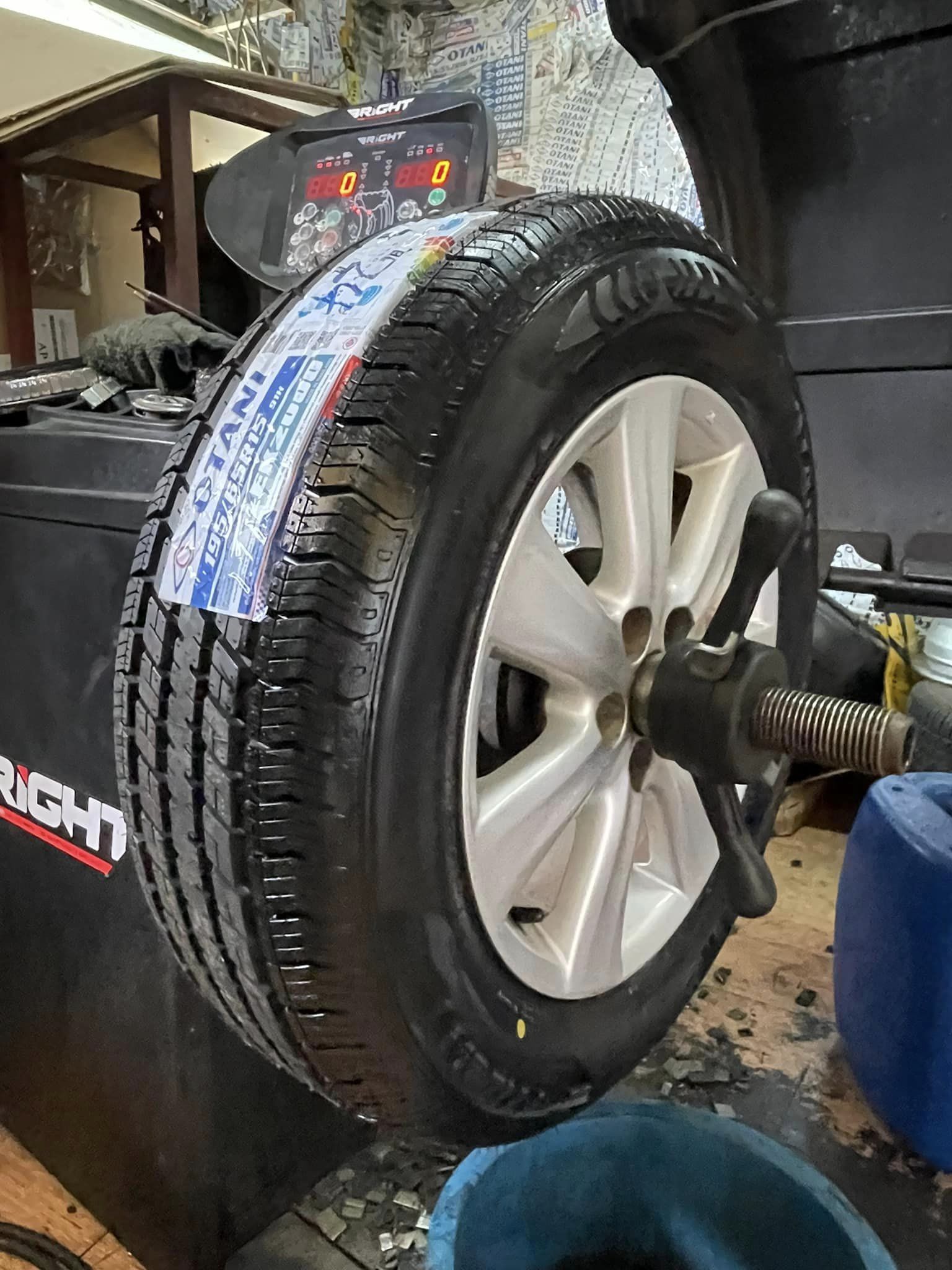 🚘#TOYOTA_ALTIS เปลี่ยนยางโอตานิ #OTANI_EK2000 #195/65R15