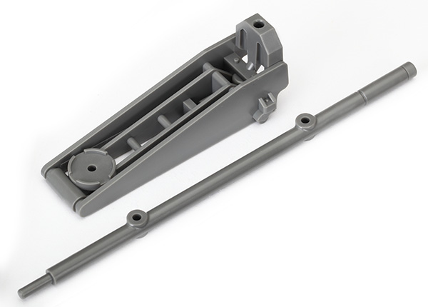 8425 Floor jack & handle, grey