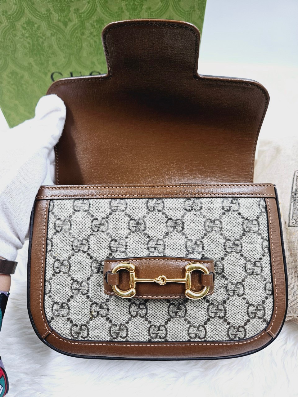 กระเป๋า GUCCI HORSEBIT 1955 MINI BAG