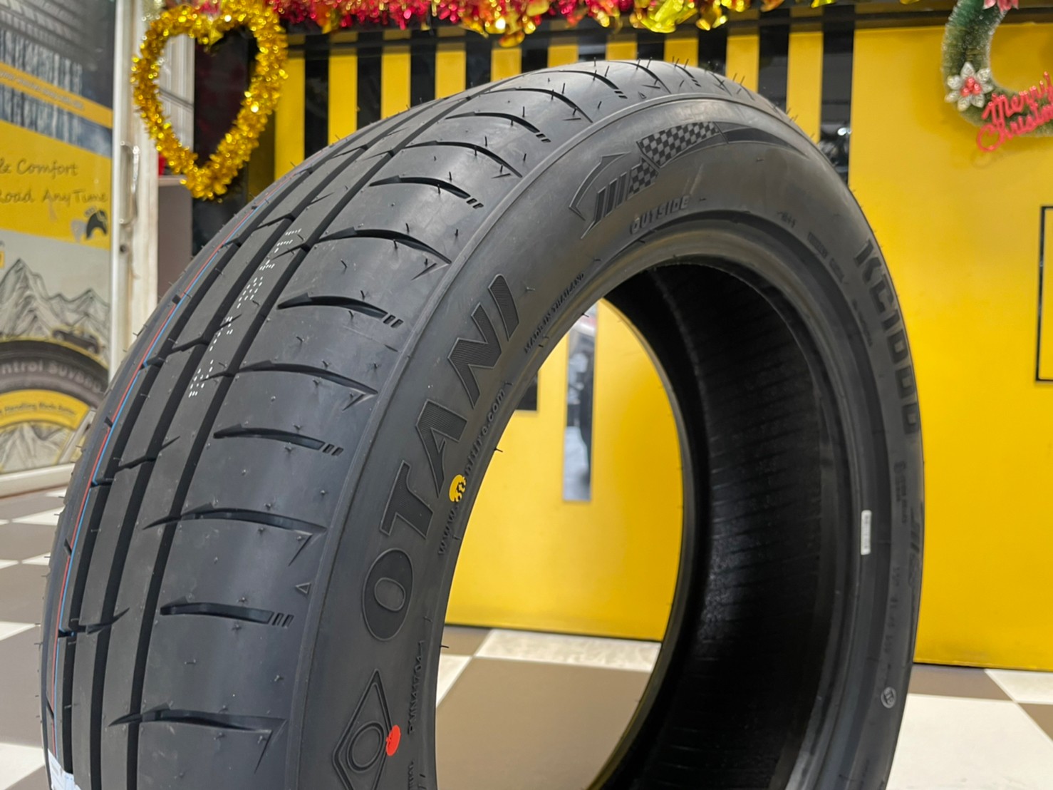 OTANI KC1000 225/50R17 ยางใหม่ปี2023 ราคาโปรโมชั่นพิเศษโทรสอบถามได้ค่ะ