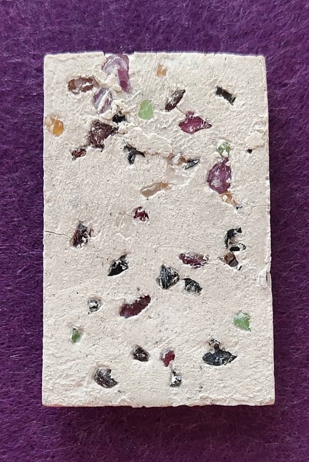 พระสมเด็จ พิมพ์ฐานคู่ เนื้อผงพลอยนพเก้า พิธีใหญ่ พระมหาโกเมส วัดราชนัดดา (พิธีปลุกเสก พิธีเดียวกับพระสมเด็จ"พระพุทธบาทประชารักษ์" ลป.โต๊ะ,ลพ,กวย,ลพ.หน่าย ฯลฯ ปลุกเสก) สวยมาก