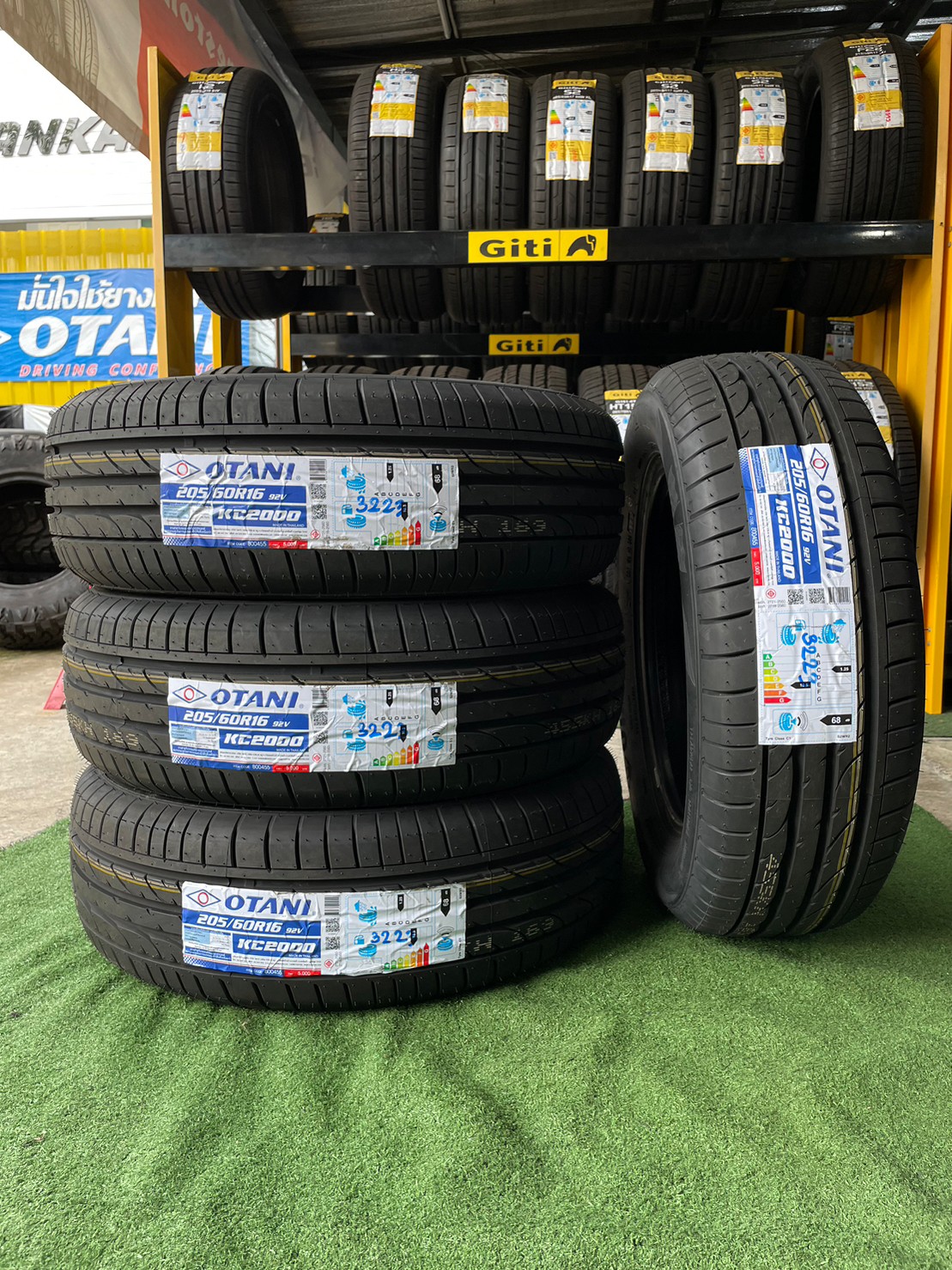 #OTANI #KC2000 205/60R16 ยางใหม่ปี2023