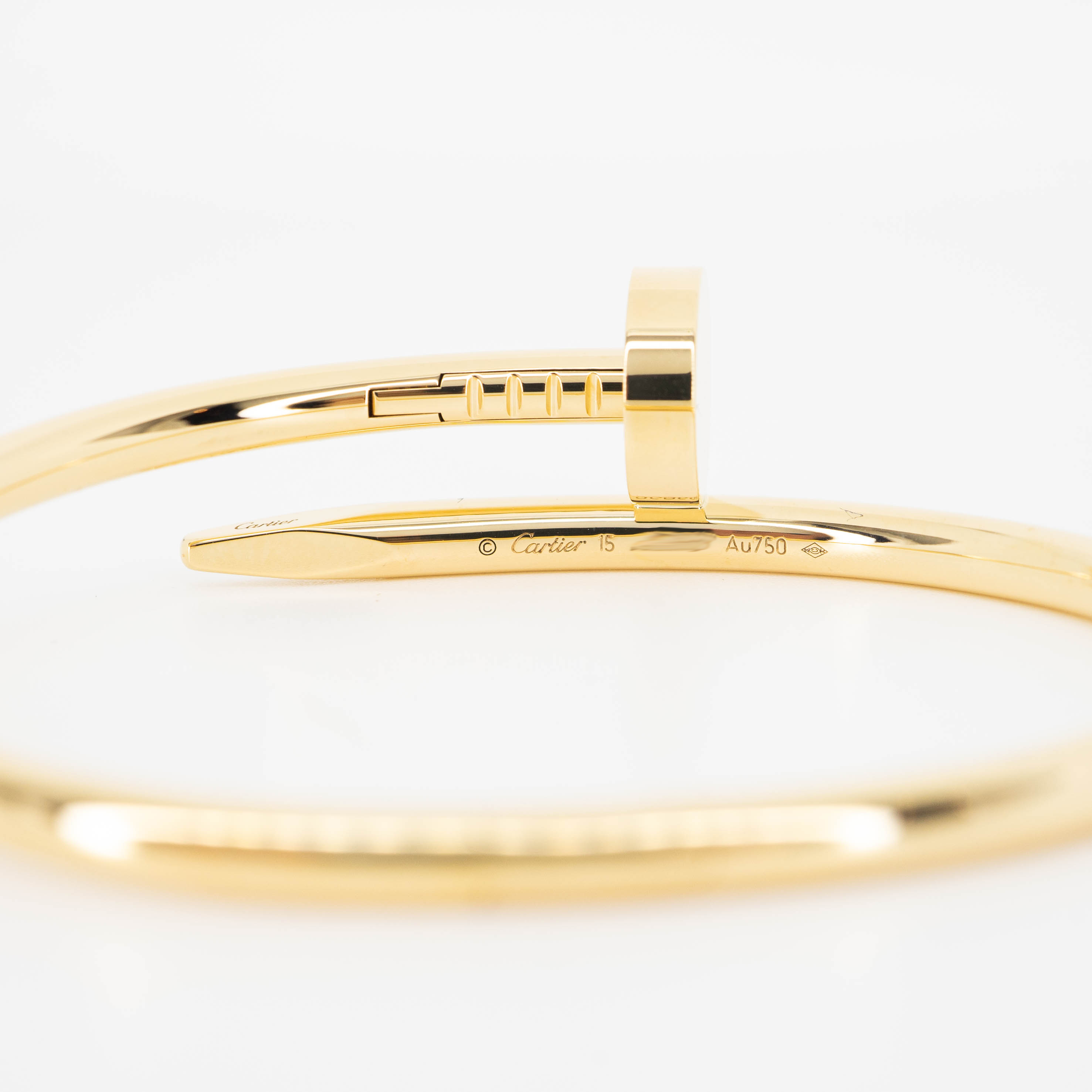 กำไล Cartier Juste un Clou Bracelet ทองคำ18K ไซส์ 15# (Used) +กล่องและการ์ดไทย2022