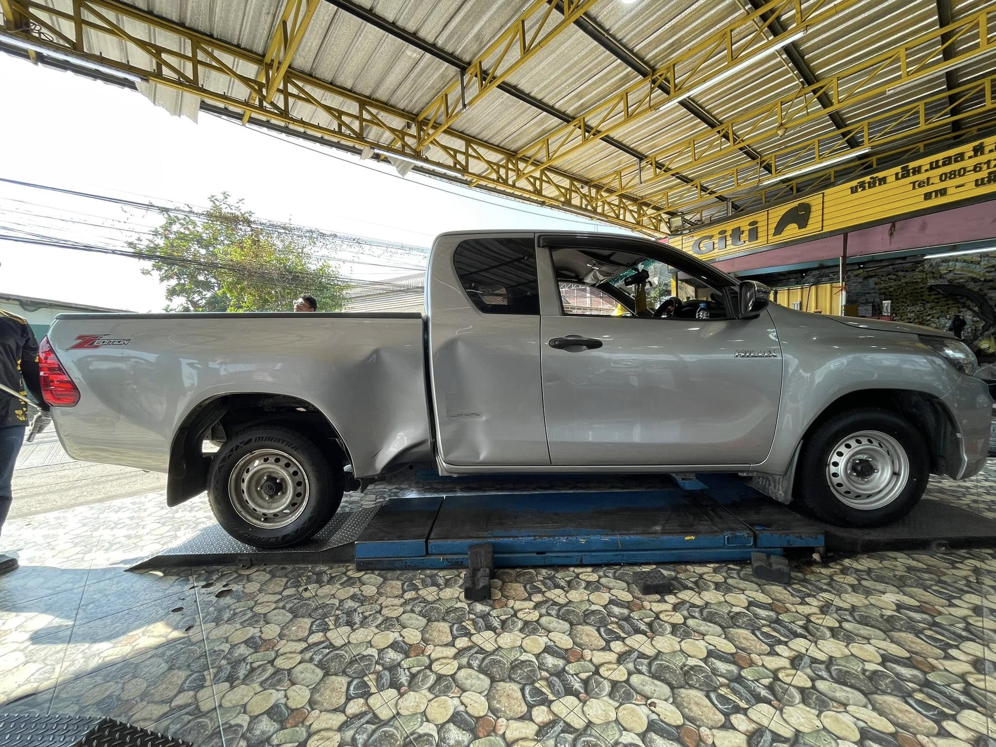 #TOYOTA_REVO🛞 เปลี่ยนยาง #LENSO_TIRES LT-1 215/70R15