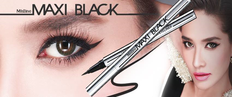 Mistine Maxi Black Eyeliner / อายไลเนอร์มิสทีน แม็กซี่ แบล็ค